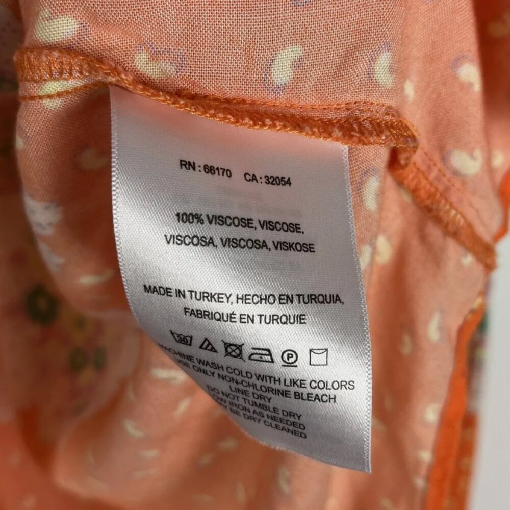 Anthropologie Women's Maeve Ceresco Peasant Top Size M - Picture 10 of 13